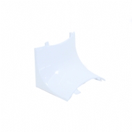 CURVA VERT INTERNA 90� P/ DUTO SLIM ALUMINIO BRANCO