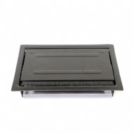CAIXA DE MESA PLUS PRETA C/3 TOM + 1 MOD. CEGO + 3 MOD.RJ45