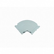 CURVA HORIZ 90� P/ DUTOTEC X  BRANCO