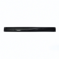 PAINEL FRONTAL 19POL X 1U PLASTICO PRETO
