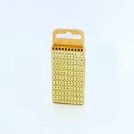 ANILHA WIC AMARELO LETRA G - PACOTE C/100