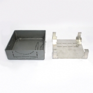 CAIXA DERIVACAO TIPO X 1 X 1 45 X 73MM CINZA TEXTURIZADO